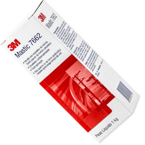 Massa Calafetar 3M Mastic 1Kg 7662 Massa Calafetar 3M Mastic 1Kg 7662