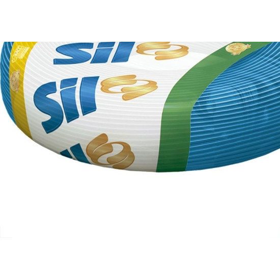 Cabinho Flexivel Sil 2,5Mm Azul Com 100M Cabinho Flexivel Sil 2,5Mm Azul Com 100M