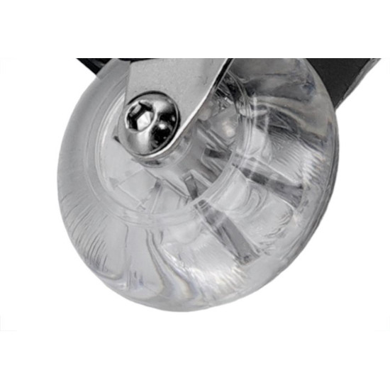 Rodizio Silicone Jomarca Base Giratoria Com Trava 50Mm Rodizio Silicone Jomarca Base Giratoria Com Trava 50Mm