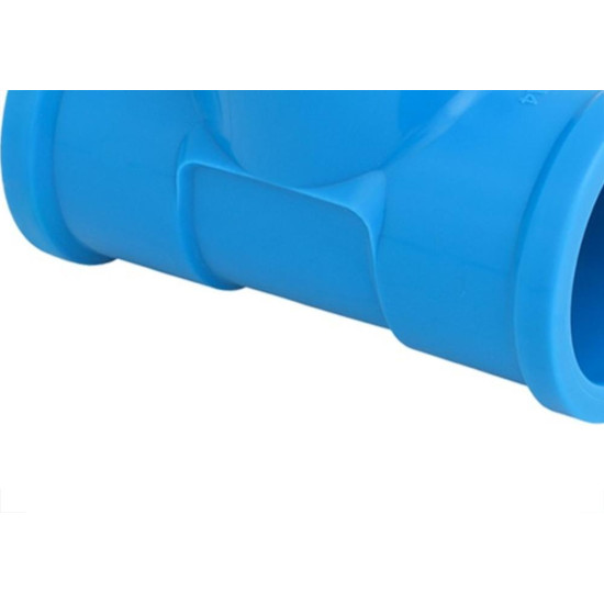 Te Azul Com Bucha De Latao Krona 25X1/2'' - Kit C/20 Pecas