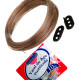 Varal De Aco Revestido Pvc Unifio 1,65Mm Com 10M - Kit C/12 Pecas Varal De Aco Revestido Pvc Unifio 1,65Mm Com 10M - Kit C/12 Pecas