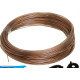 Varal De Aco Revestido Pvc Unifio 1,65Mm Com 15M - Kit C/12 Pecas Varal De Aco Revestido Pvc Unifio 1,65Mm Com 15M - Kit C/12 Pecas