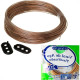 Varal De Aco Revestido Pvc Unifio 1,65Mm Com 20M - Kit C/12 Pecas Varal De Aco Revestido Pvc Unifio 1,65Mm Com 20M - Kit C/12 Pecas
