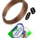 Varal De Aco Revestido Pvc Unifio 1,65Mm Com 20M - Kit C/12 Pecas Varal De Aco Revestido Pvc Unifio 1,65Mm Com 20M - Kit C/12 Pecas