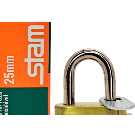 Cadeado Stam Com Segredo 25 Mm Cadeado Stam Com Segredo 25 Mm