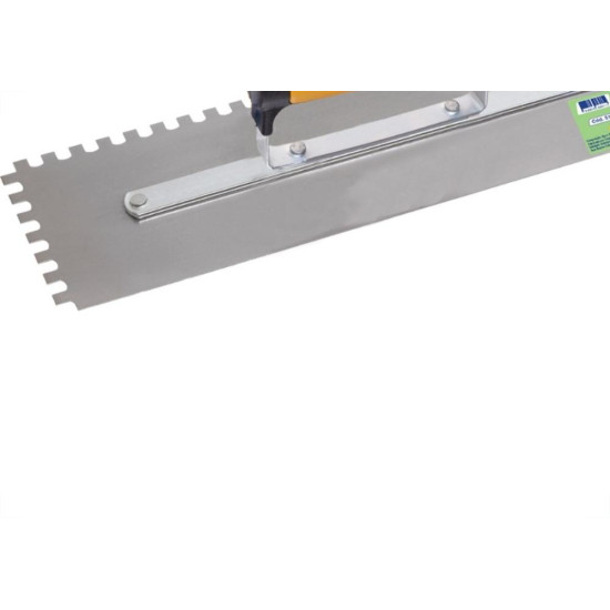 Desempenadeira Aco Castor Dentada 10 X 35Cm Pratica Dente 8Mm - 511