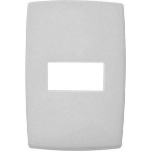 Placa Conjunto Modular Pialplus 4X2 - 1 Modulo Horizontal 618505