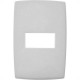 Placa Conjunto Modular Pialplus 4X2 - 1 Modulo Horizontal 618505