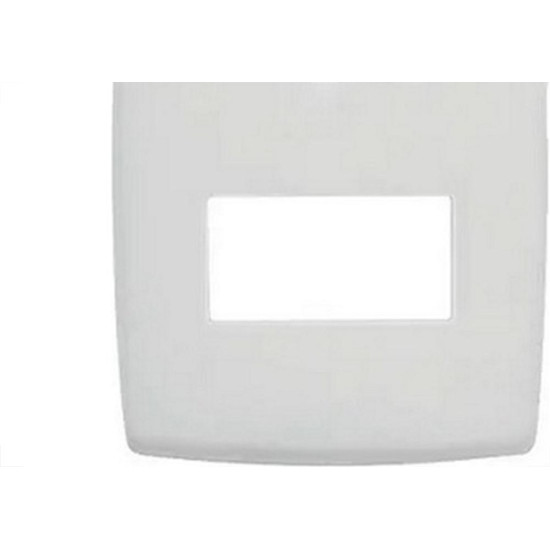 Placa Conjunto Modular Pialplus 4X2 - 2 Modulos Separados Horizontais 8506