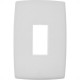 Placa Conjunto Modular Pialplus 4X2 - 1 Modulo Vertical 618501
