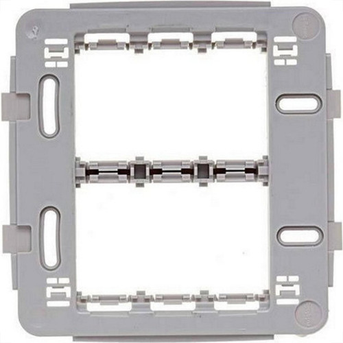 Suporte Modular Pialplus Placa 4X4 - 6 Horizontal - 12124 Suporte Modular Pialplus Placa 4X4 - 6 Horizontal - 12124