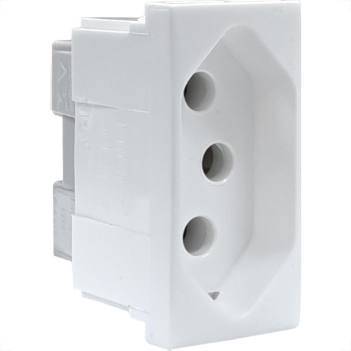 Modulo Pial Plus 1 Tomada 20A. Branco - 615060 Modulo Pial Plus 1 Tomada 20A. Branco - 615060