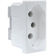 Modulo Pial Plus 1 Tomada 20A. Branco - 615060 Modulo Pial Plus 1 Tomada 20A. Branco - 615060