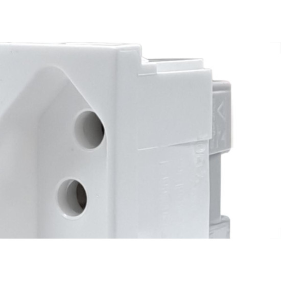 Modulo Pial Plus 1 Tomada 20A. Branco - 615060 Modulo Pial Plus 1 Tomada 20A. Branco - 615060