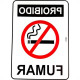 Placa Look 15X20Cm (Proibido Fumar) - Kit C/5 Pecas Placa Look 15X20Cm (Proibido Fumar) - Kit C/5 Pecas