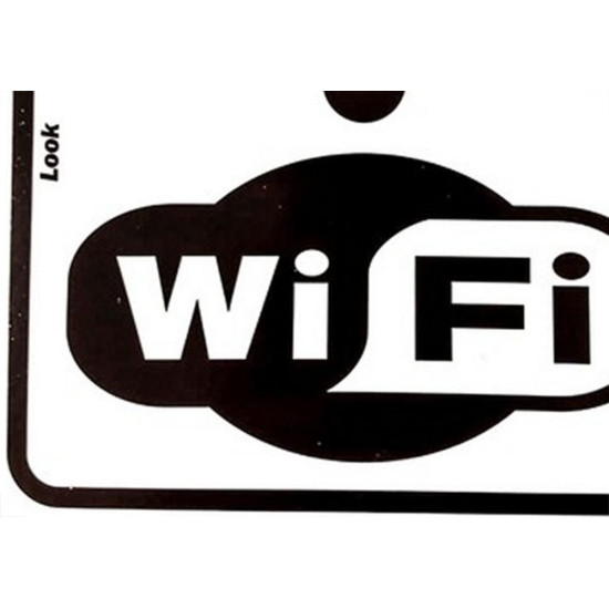Placa Look 15X15Cm (Wi-Fi) - Kit C/5 Pecas