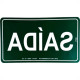 Placa Look 15X25Cm Fotoluminescente(Saida) - Kit C/5 Pecas Placa Look 15X25Cm Fotoluminescente(Saida) - Kit C/5 Pecas
