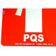 Placa Look 20X20Cm Fotoluminescente(Extintor Po Quimico) - Kit C/5 Pecas