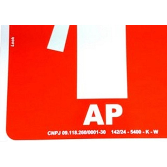 Placa Look 20X20Cm Fotoluminescente(Extintor Agua) - Kit C/5 Pecas Placa Look 20X20Cm Fotoluminescente(Extintor Agua) - Kit C/5 Pecas
