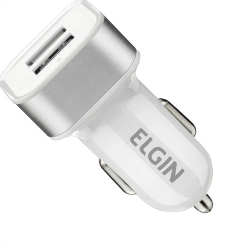 Carregador Elgin Veicular Entrada (11 A 14V.) 2 Saidas Usb 5V. Carregador Elgin Veicular Entrada (11 A 14V.) 2 Saidas Usb 5V.