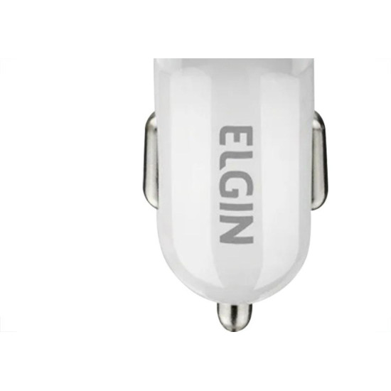 Carregador Elgin Veicular Entrada (11 A 14V.) 2 Saidas Usb 5V. Carregador Elgin Veicular Entrada (11 A 14V.) 2 Saidas Usb 5V.