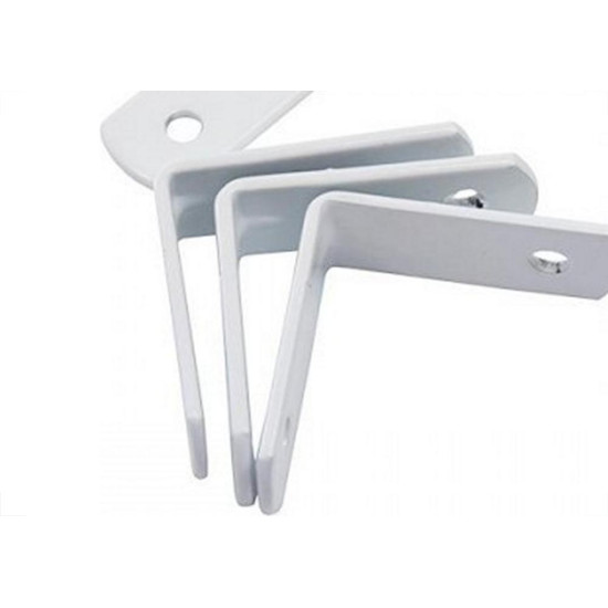 Cantoneira Para Moveis Overtime Branca Caixa Com 50 Pecas 1'' Cantoneira Para Moveis Overtime Branca Caixa Com 50 Pecas 1''