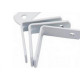 Cantoneira Para Moveis Overtime Branca Caixa Com 50 Pecas 2'' Cantoneira Para Moveis Overtime Branca Caixa Com 50 Pecas 2''