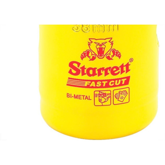 Serra Copo Starrett Aco Rapido 38Mm - H0112 Serra Copo Starrett Aco Rapido 38Mm - H0112