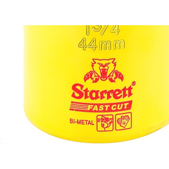 Serra Copo Starrett Aco Rapido 44Mm - H0134 Serra Copo Starrett Aco Rapido 44Mm - H0134