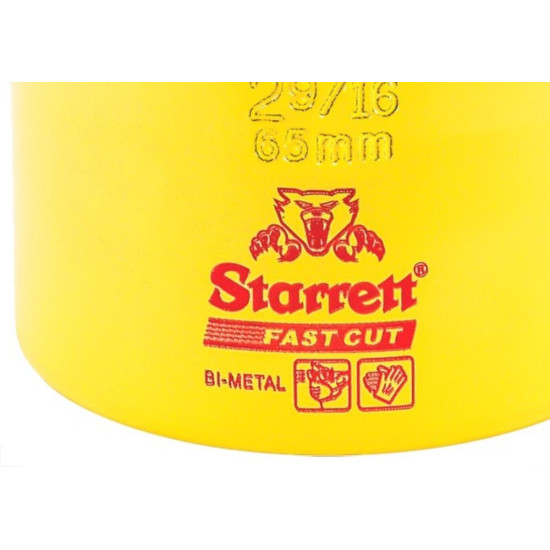 Serra Copo Starrett Aco Rapido 65Mm - H0296 Serra Copo Starrett Aco Rapido 65Mm - H0296