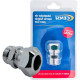 Acessorio Para Gas Censi Adaptador Reto Para Espigao 3/8'' E Rosca Femea 1/2'' Cromado - 7563 Acessorio Para Gas Censi Adaptador Reto Para Espigao 3/8'' E Rosca Femea 1/2'' Cromado - 7563