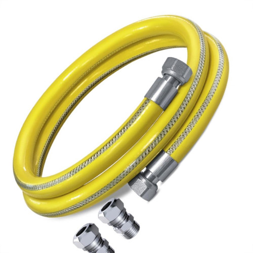 Acessorio Para Gas Censi Engate Flexivel Com 2 Adaptadores 1/2'' - 1M - 7573 Acessorio Para Gas Censi Engate Flexivel Com 2 Adaptadores 1/2'' - 1M - 7573