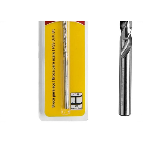 Broca Aco Rapido Tramontina Master 8,0Mm - 43141/138 Broca Aco Rapido Tramontina Master 8,0Mm - 43141/138