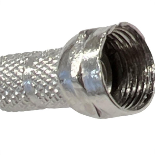 Conector Fio Coaxial Rengave Com Rosca Rg-59 Pacote Com 10 Pecas Conector Fio Coaxial Rengave Com Rosca Rg-59 Pacote Com 10 Pecas