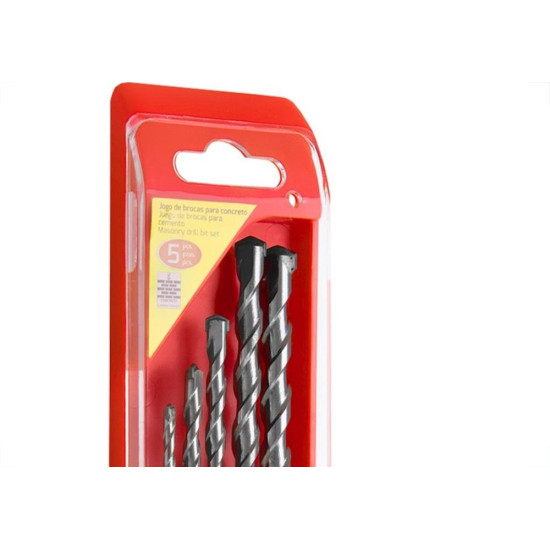 Broca Widea Jogo Tramontina 04 A 10Mm Com 5 Pecas - 43142/505