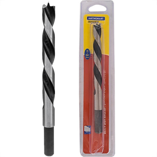 Broca Aco Carbono Madeira Tramontina 3 Pontas 11Mm - 43143/111 Broca Aco Carbono Madeira Tramontina 3 Pontas 11Mm - 43143/111