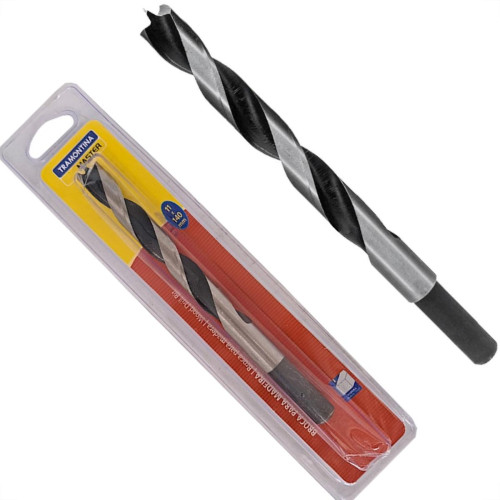 Broca Aco Carbono Madeira Tramontina 3 Pontas 11Mm - 43143/111 Broca Aco Carbono Madeira Tramontina 3 Pontas 11Mm - 43143/111