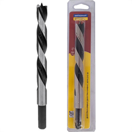 Broca Aco Carbono Madeira Tramontina 3 Pontas 14Mm - 43143/114