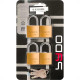 Cadeado Pado Chaves Iguais 30Mm Cartela Com 4 Pecas Cadeado Pado Chaves Iguais 30Mm Cartela Com 4 Pecas