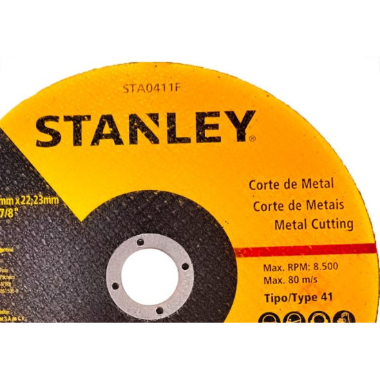 Disco Corte Ferro Stanley 7''X1/8X7/8''