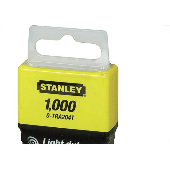 Grampo Para Grampeador Stanley 1/4'' Milheiro - Tra204T Grampo Para Grampeador Stanley 1/4'' Milheiro - Tra204T