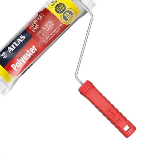 Rolo De Poliester Atlas Amarelo 406 - 15Cm Rolo De Poliester Atlas Amarelo 406 - 15Cm