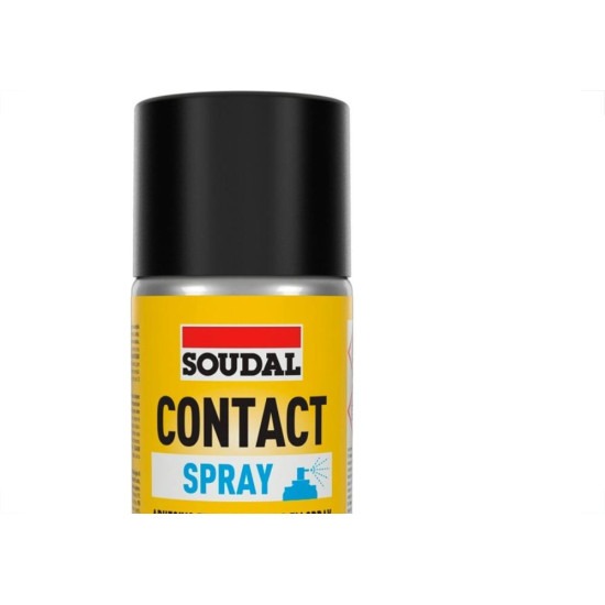 Cola De Contato Spray Soudal Transparente 2 Em 1 - 300Ml Cola De Contato Spray Soudal Transparente 2 Em 1 - 300Ml