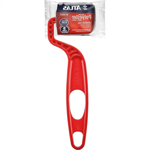 Rolo De Poliester Atlas Cinza 5Cm - At607/5 - Kit C/12 Pecas Rolo De Poliester Atlas Cinza 5Cm - At607/5 - Kit C/12 Pecas