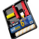 Kit Pintura Atlas Com 6 Pecas - Bandeja + Garfo + Rolo + Trincha + Misturador Kit Pintura Atlas Com 6 Pecas - Bandeja + Garfo + Rolo + Trincha + Misturador