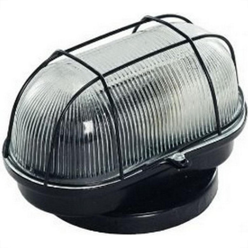 Luminaria Tartaruga Chapa Oval Preta Luminaria Tartaruga Chapa Oval Preta