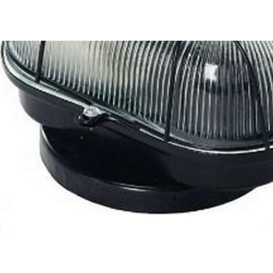 Luminaria Tartaruga Chapa Oval Preta Luminaria Tartaruga Chapa Oval Preta