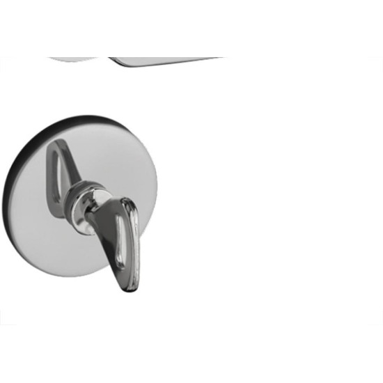 Fechadura Pado Concept Zamac 401 Banheiro Roseta Cromada Fechadura Pado Concept Zamac 401 Banheiro Roseta Cromada