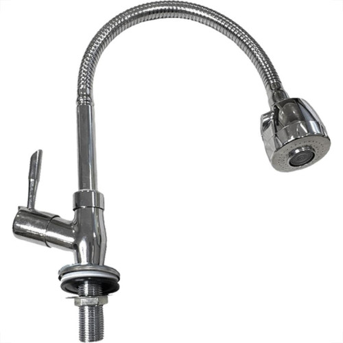 Torneira Gourmet Flex Mesa Bica Movel Metal Bognar Cromada 3069 - C-29 - 1/4 Volta Torneira Gourmet Flex Mesa Bica Movel Metal Bognar Cromada 3069 - C-29 - 1/4 Volta