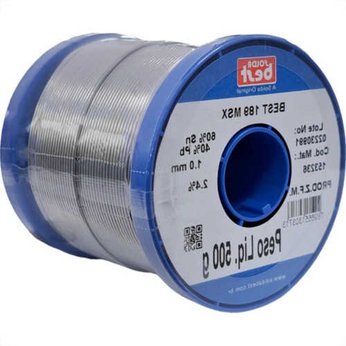 Solda Best Carretel 1,0Mm 189Msx - 500Gr. Azul 153236 Solda Best Carretel 1,0Mm 189Msx - 500Gr. Azul 153236